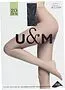 Tights "U&M 20 Den S" Nero