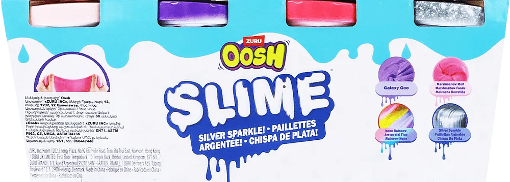 Игрушка слайм "Zuru Oosh Slime" 4 шт  