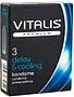 Condoms "Vitalis Delay & Cooling Effect" 3pcs