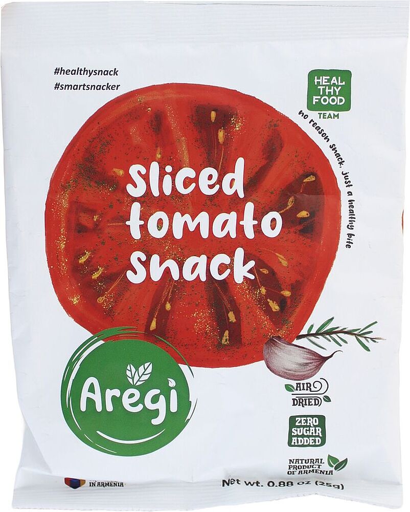 Chips "Aregi" 25g Tomato
