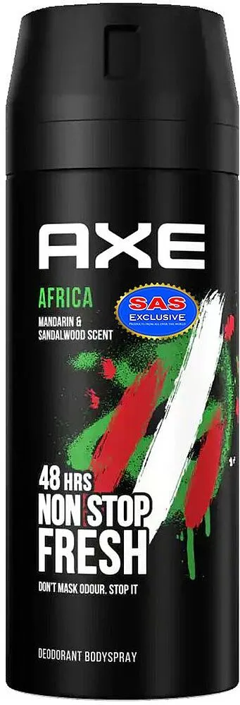 Aerosol deodorant "Axe Africa" 150ml
