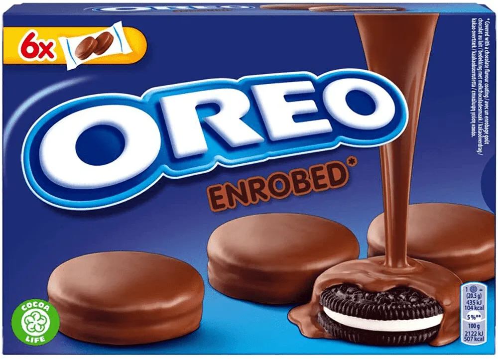 Cookies coated with chocolate "Oreo Enrobed" 246g