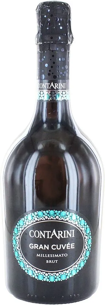 Вино игристое "Contarini Millesimato Brut" 0.75л
