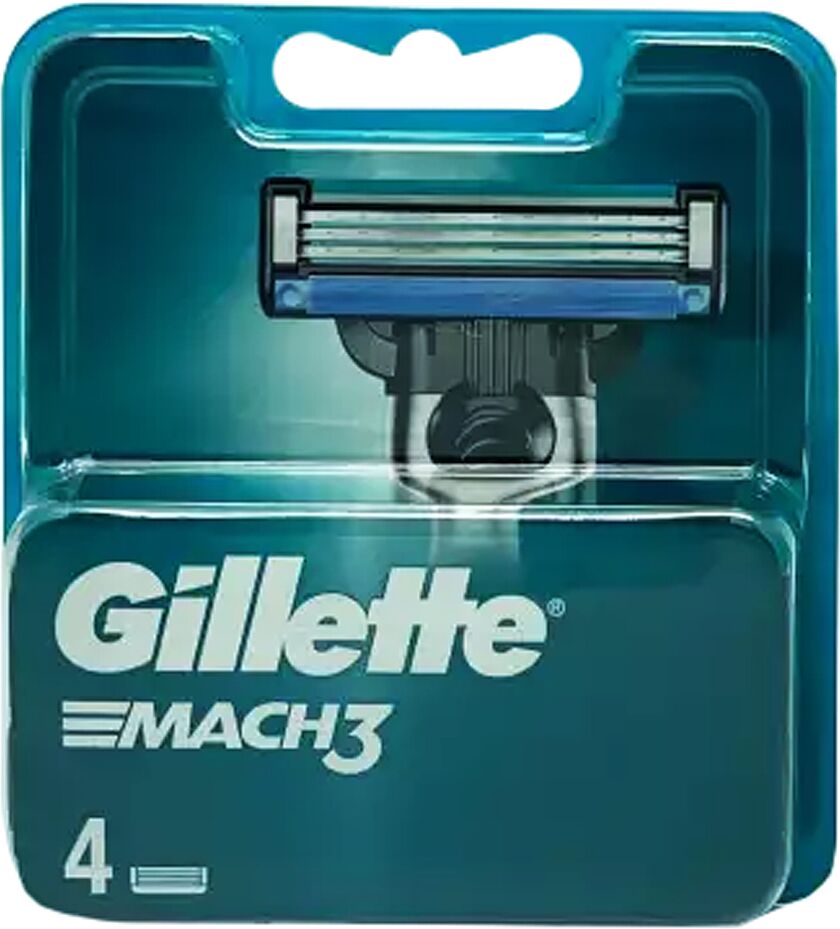 Սափրող սարքի գլխիկներ «Gillette Mach3» 4հատ