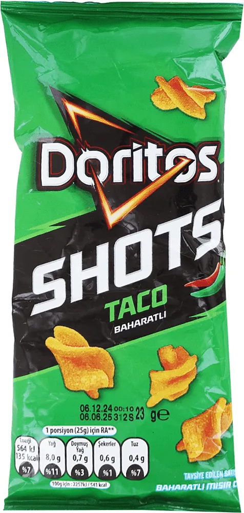 Hot chips "Doritos" 23g