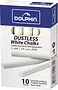 White chalks "Dolphin" 10 pcs