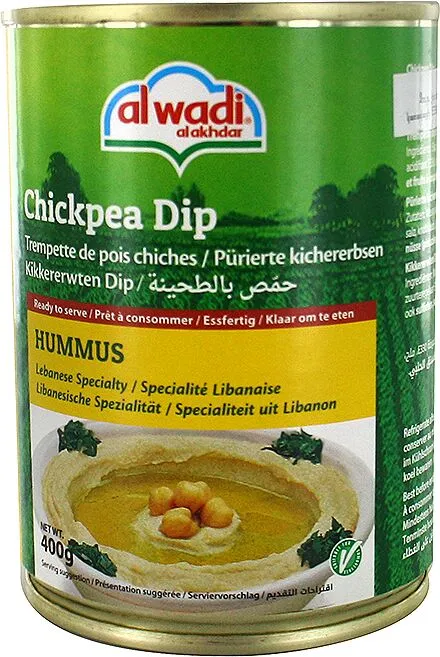 Hummus  with tahin "Alwadi" 400g 