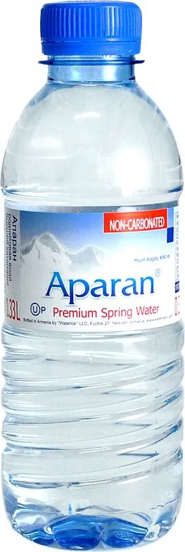 Вода родниковая "Апаран" 0.33л  