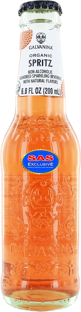 Զովացուցիչ գազավորված ըմպելիք «Galvanina Organic Spritz» 200մլ