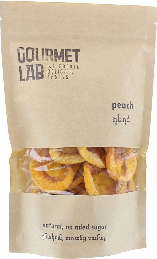 Dried fruits "Gourmet Lab" 200g peach