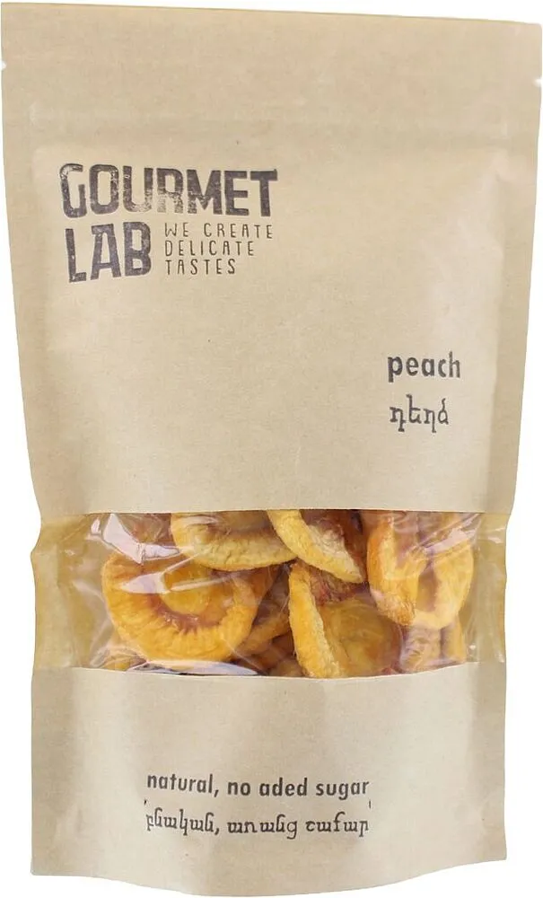 Dried peaches "Gourmet Lab" 200g 