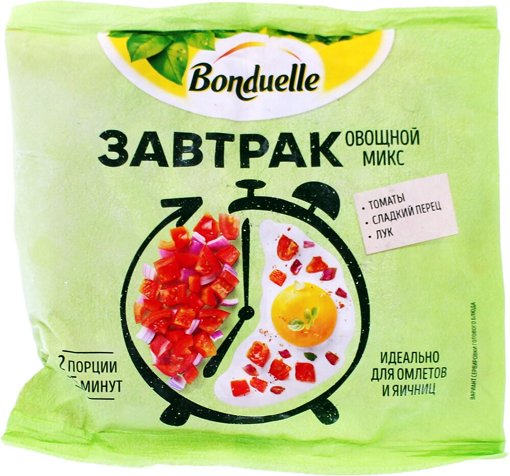 Բանջարեղենային խառնուրդ սառեցված «Bonduelle» 200գ
