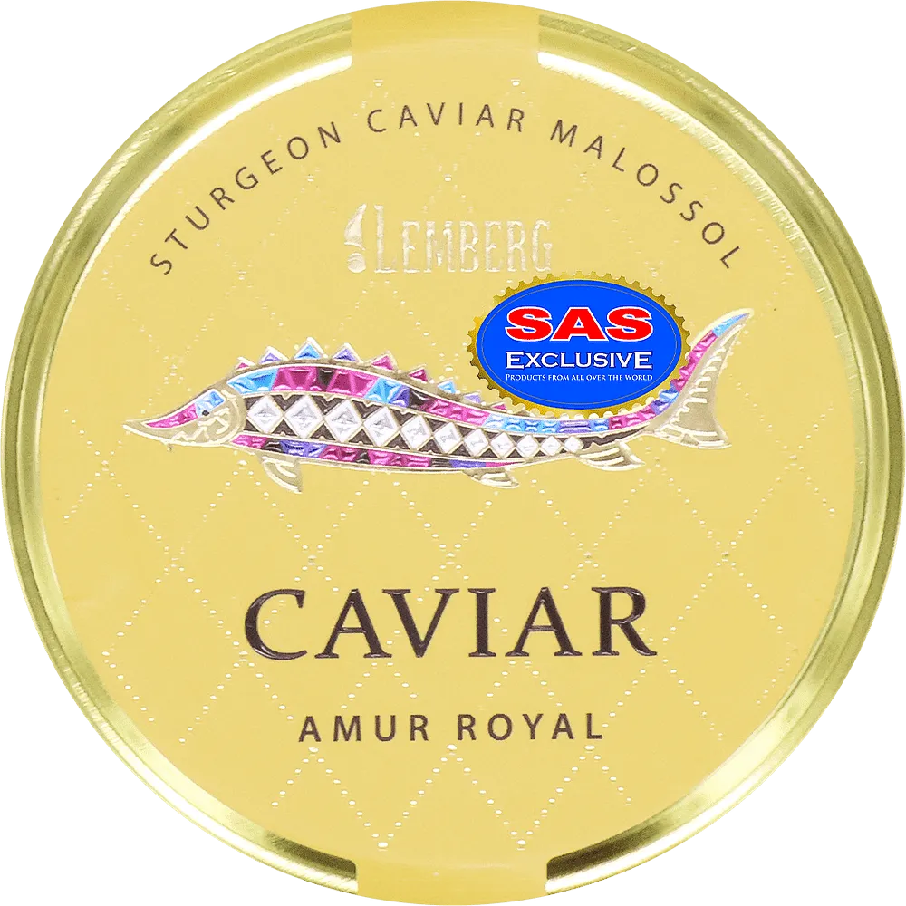 Ձկնկիթ սև «Lemberg Caviar Amur Royal» 100գ
