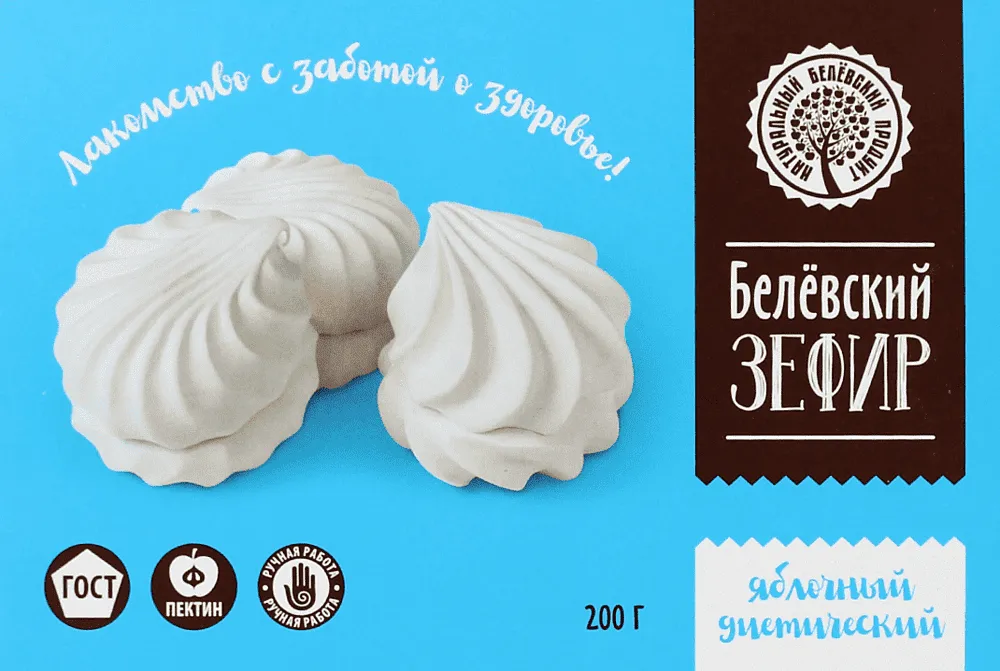 Apple & diet zefir "Belevskiy" 200g
