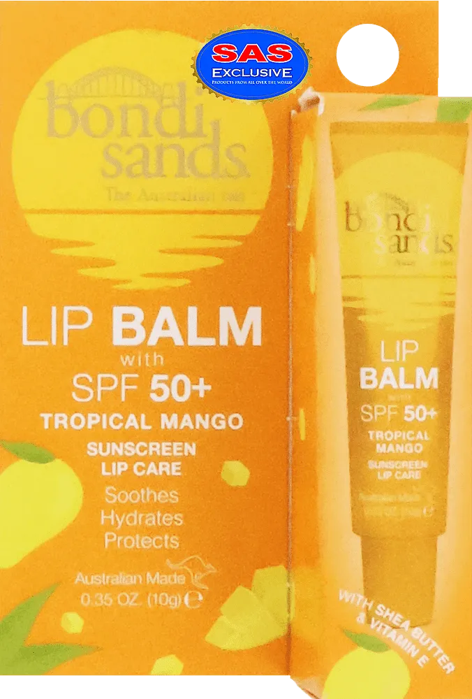 Շուրթերի բալզամ «Bondi Sands Tropical Mango SPF50+» 10գ
