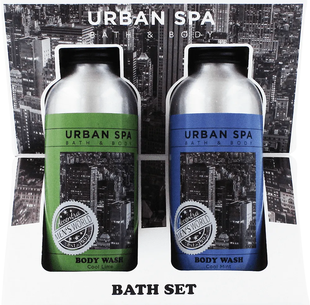 Shower gel "Accentra Urban Spa" 2*90ml

