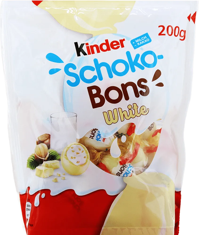 Chocolate eggs "Kinder Schoko-Bons White" 200g