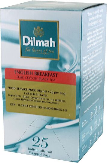 Թեյ սև  «Dilmah English Breakfast» 50գ

