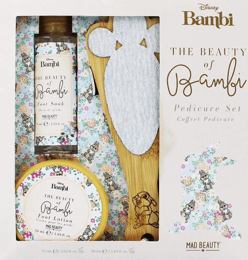 Ոտքերի խնամքի հավաքածու «Accentra Disney Bambi» 3 հատ
