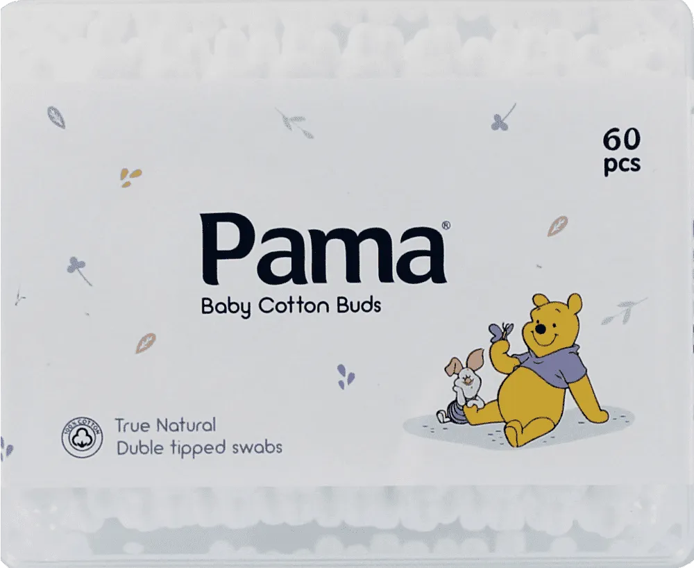 Cotton buds "Pama" 60pcs