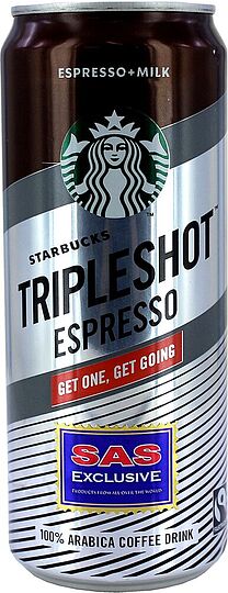 Սուրճ սառը «Starbucks Тripleshot Еspresso» 300մլ

