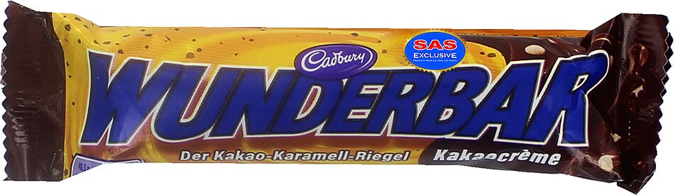 Շոկոլադե բատոն «Cadbury Wunderbar» 48.5գ
