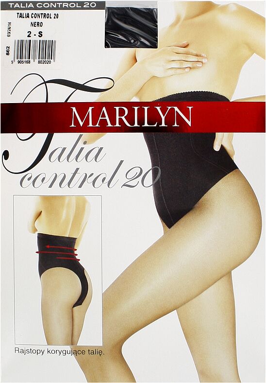 Tights "Marilyn Talia Control N2" Black