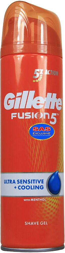Սափրվելու գել «Gillette Fusion 5» 200մլ
