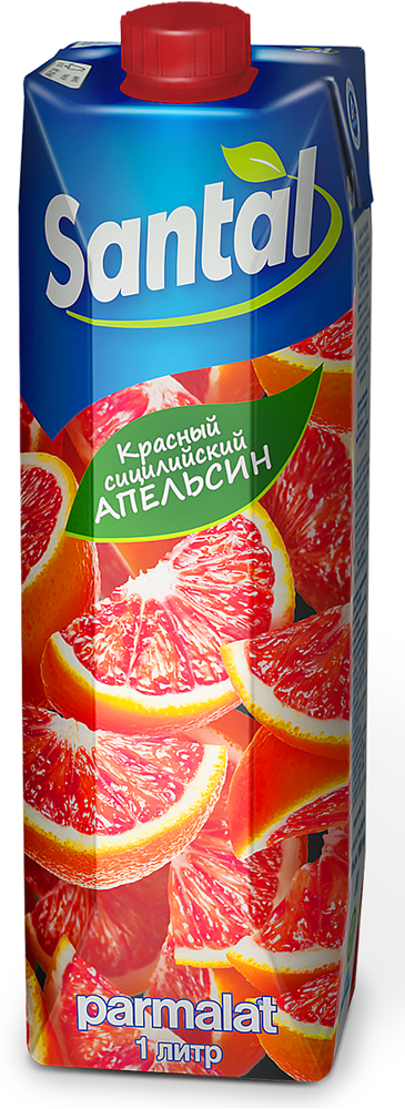 Juice ''Santal'' 1l Red orange