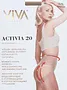 Bronze tights "Viva Activia 20 Den 5-XL"
