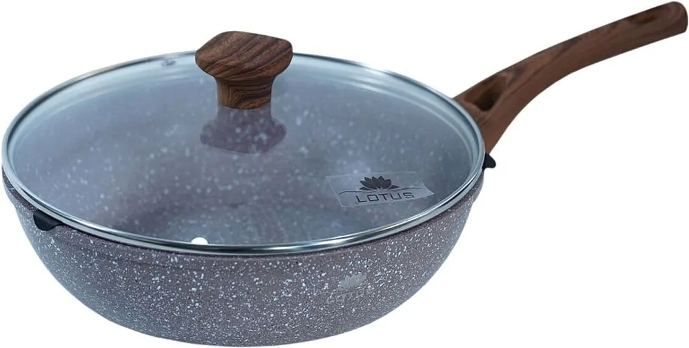 Pan with lid "Lotus"
