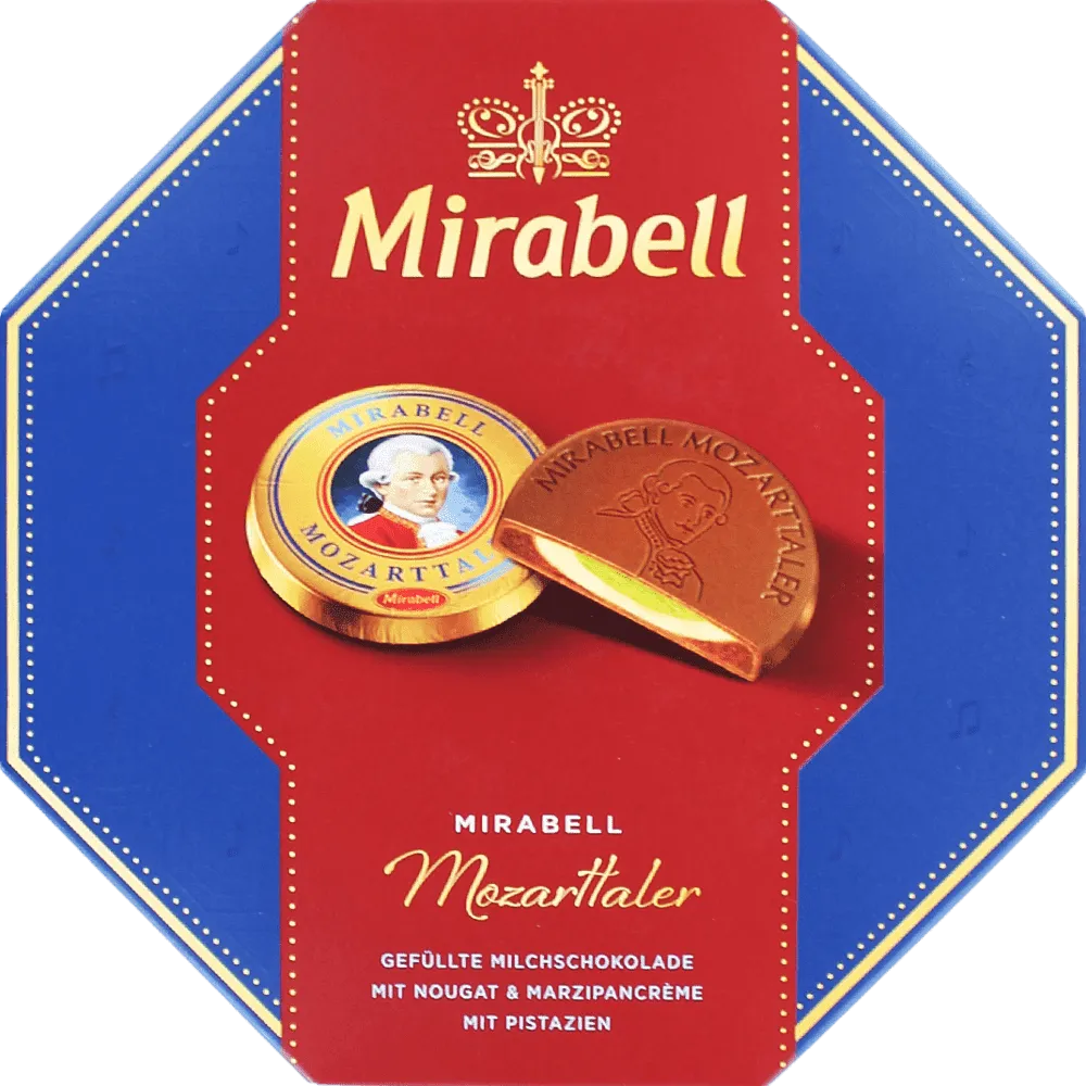 Chocolate candies collection "Mirabell Mozarttaler" 182g
