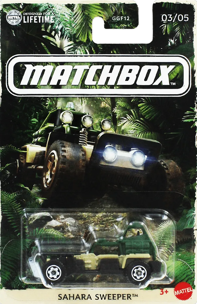 Toy-car 'Matchbox Sahara Sweeper"
