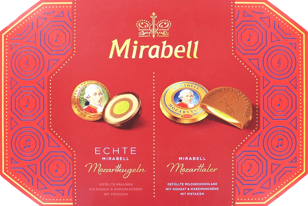 Chocolate candies collection "Mirabell Mozartkugeln" 234g
