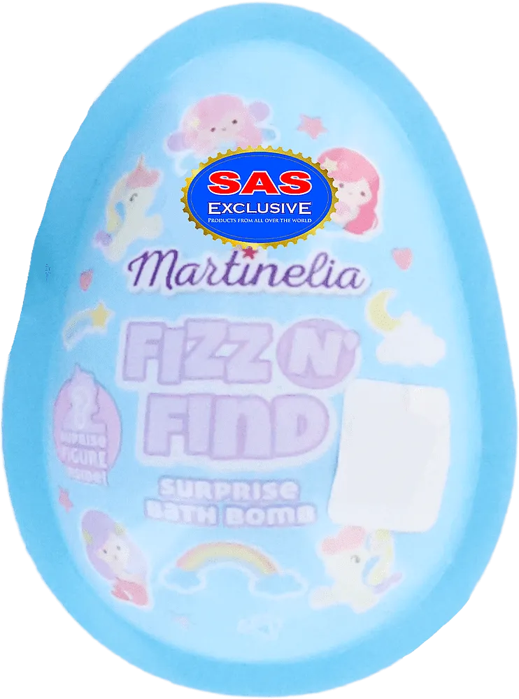 Լոգանքի ռումբ մանկական «Martinelia Fizzn Find» 150գ
