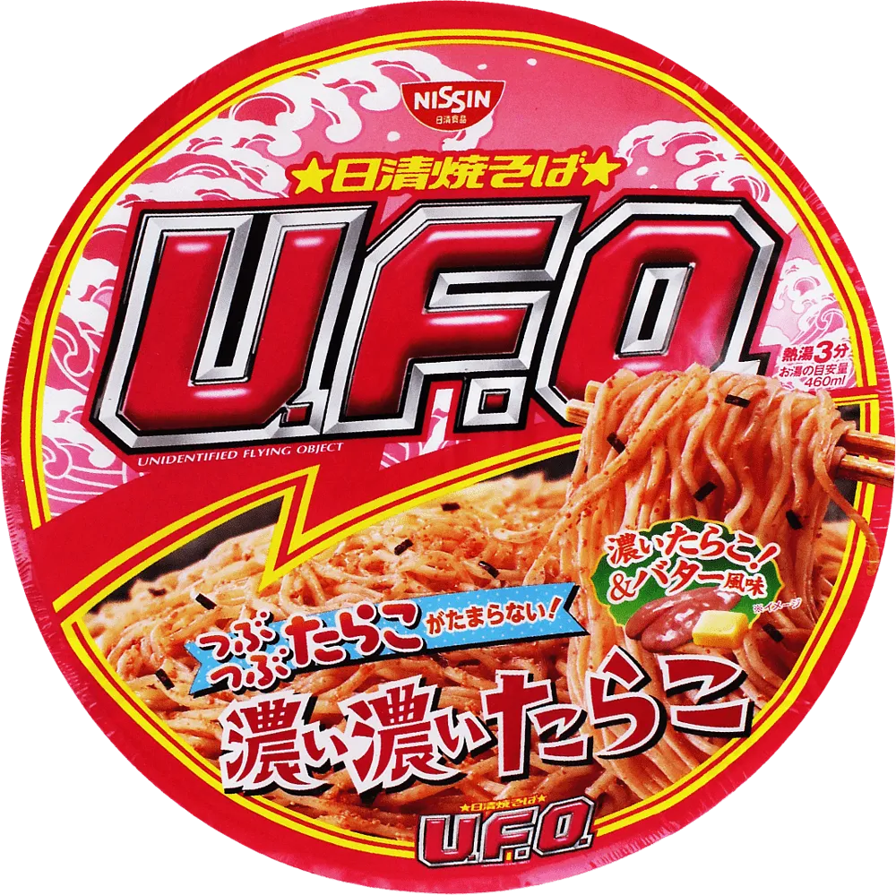 Cod caviar noodles "Nissin U.F.O." 96g
