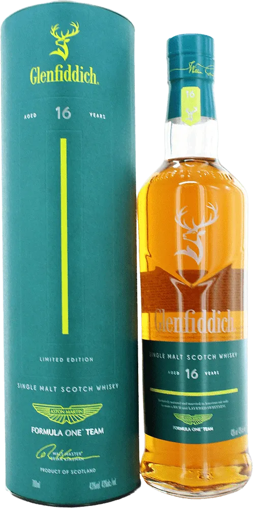 Whiskey "Glenfiddich 16 Formula One Team Limited Edition" 0.7l
