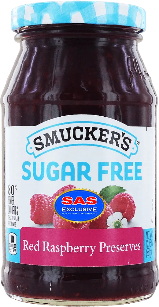 Մուրաբա ազնվամորու «Smucker's Sugar Free» 361գ
