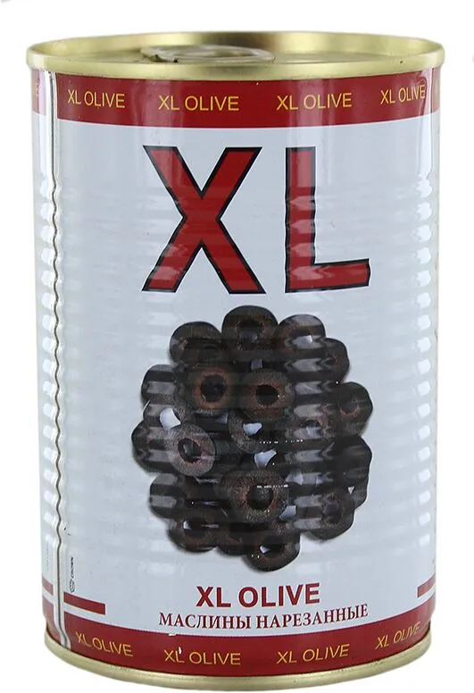 Ձիթապտուղ սև կտրտած «XL» 400գ 