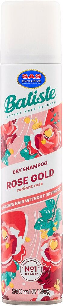 Dry shampoo "Batiste Rose Gold" 200ml
