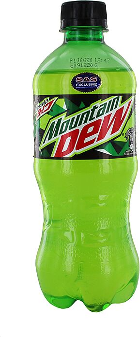 Refreshing carbonated drink "Mountain Dew" 0.5l