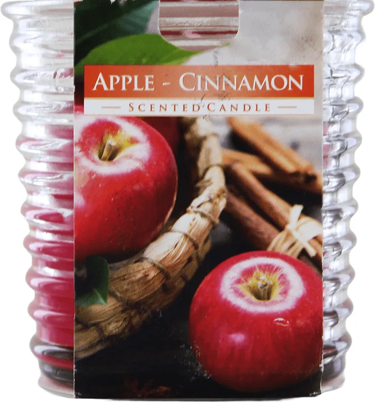 Scented candle "Bispol Aplle Cinnamon" 