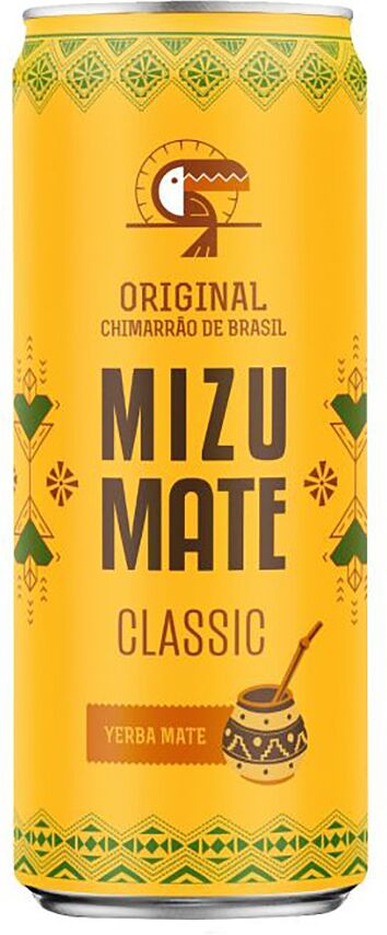 Carbonated ice tea "Mizu Mate classic" 330ml 