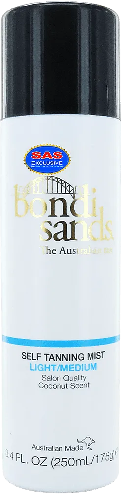 Ինքնաարևայրուք հաղորդող սփրեյ «Bondi Sands Light/Medium» 250մլ
