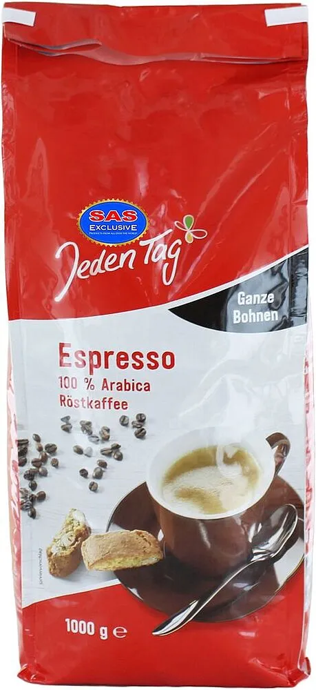 Սուրճ էսպրեսսո «Jeden Tag Espresso» 1կգ