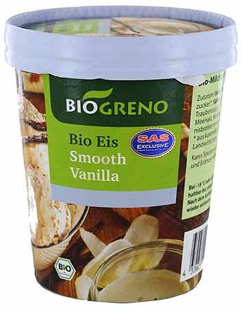 Мороженое ванильное "Bio Greno" 500мл
