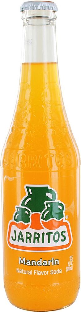 Refreshing carbonated drink "Jarritos" 370ml Tangerine
