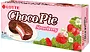 Cookies coated with chocolate "Lotte Choco Pie Strawberry" 168g