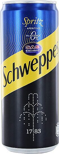 Զովացուցիչ գազավորված ըմպելիք «Schweppes Spritz Aperitivo» 0.33լ
