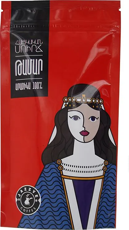 Ground coffee "Jazzve Tamar" 100g